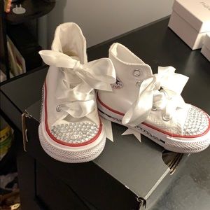 White Hightop Converse!